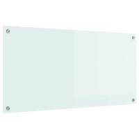 Produktbild för Köksskydd Mjölk 100 x 50 cm härdat glas