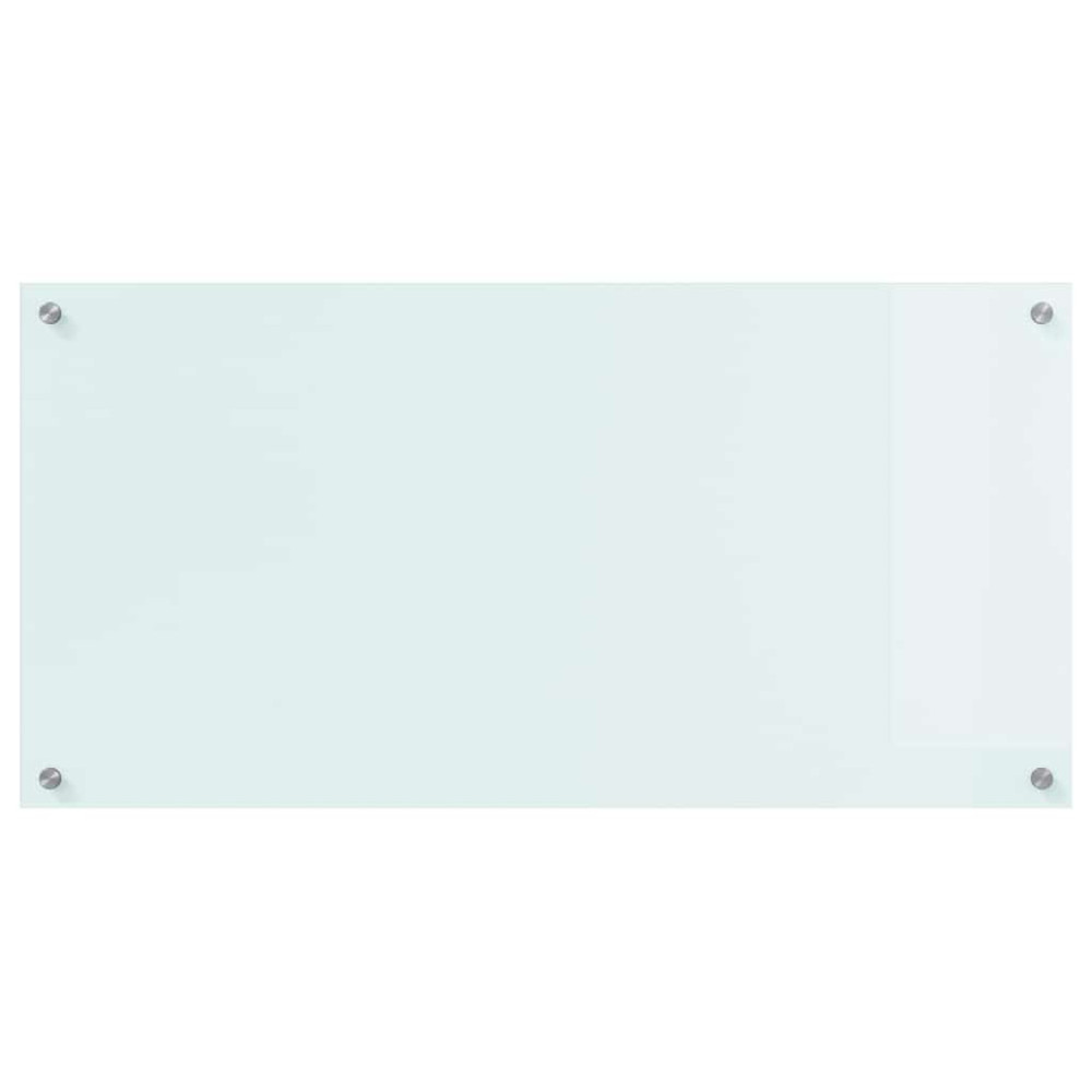 Produktbild för Köksskydd Mjölk 100 x 50 cm härdat glas