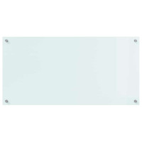 Produktbild för Köksskydd Mjölk 100 x 50 cm härdat glas
