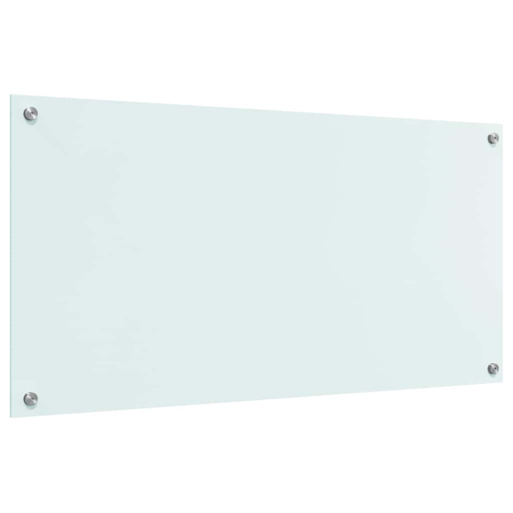Produktbild för Köksskydd Mjölk 100 x 50 cm härdat glas