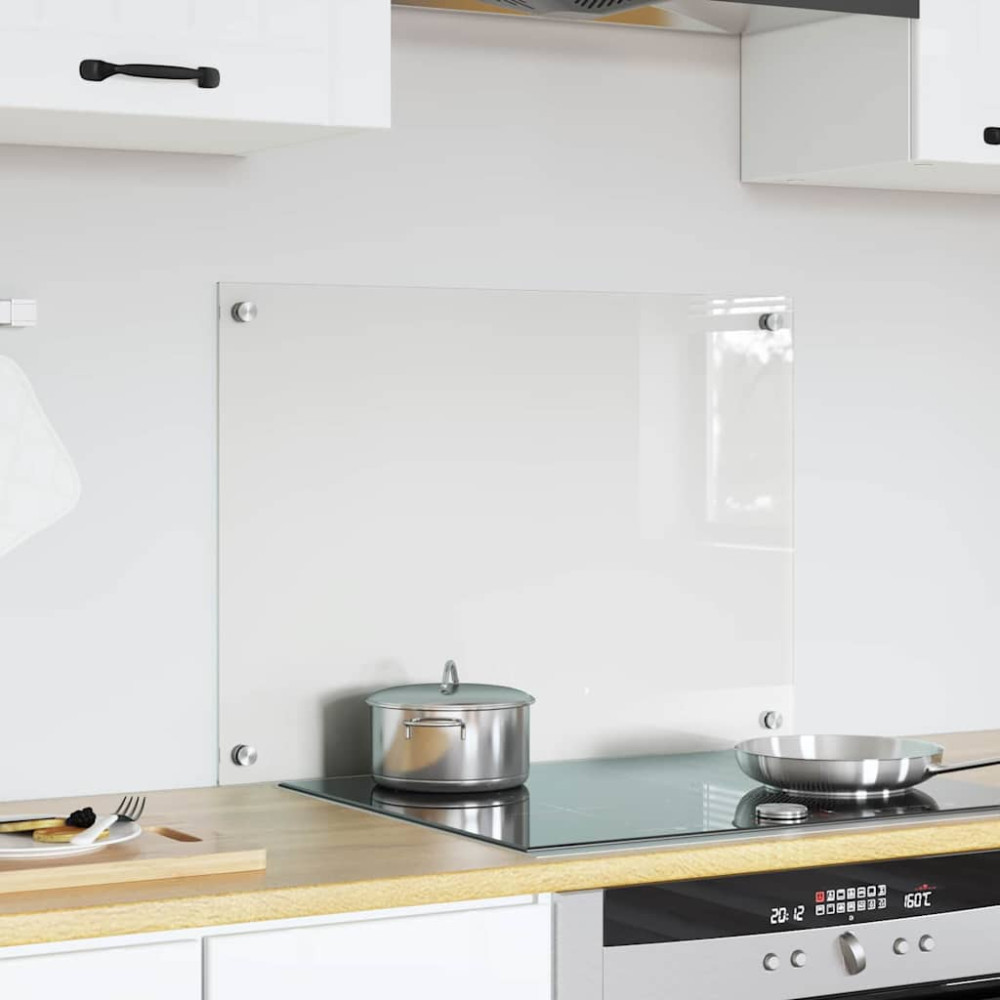 Produktbild för Köksskydd Transparent 70 x 50 cm härdat glas