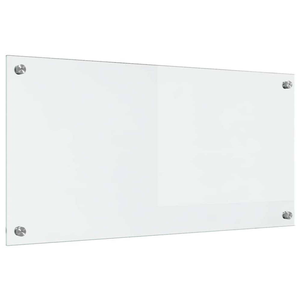 Produktbild för Köksskydd Transparent 80 x 40 cm härdat glas