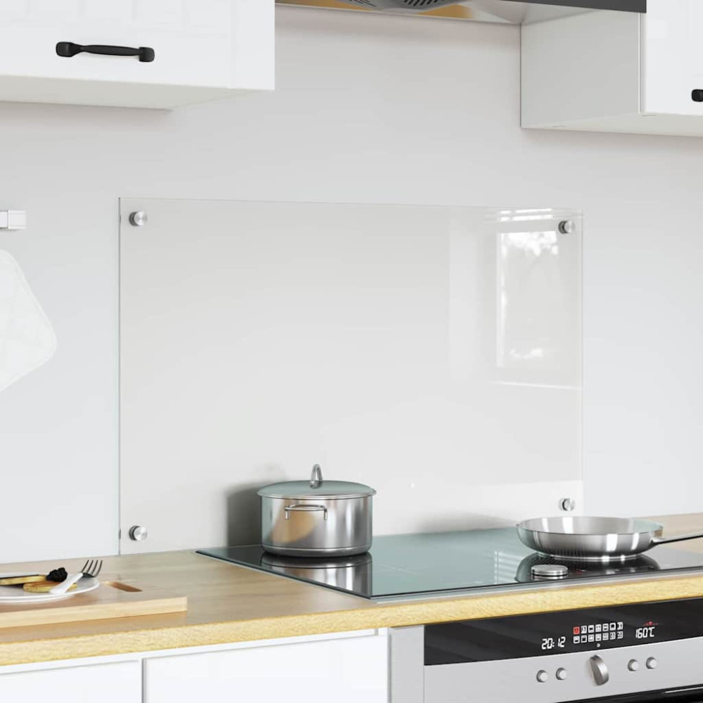 Produktbild för Köksskydd Transparent 80 x 50 cm härdat glas