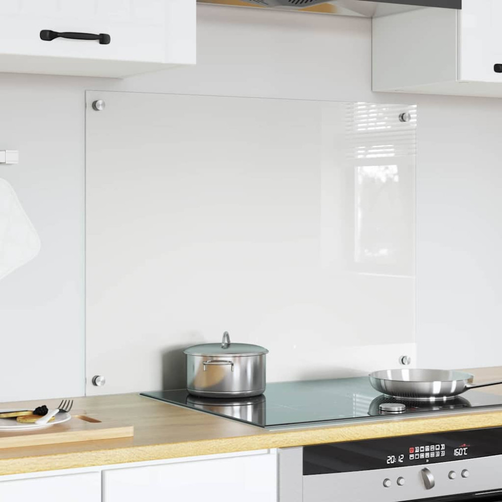 Produktbild för Köksskydd Transparent 80 x 60 cm härdat glas