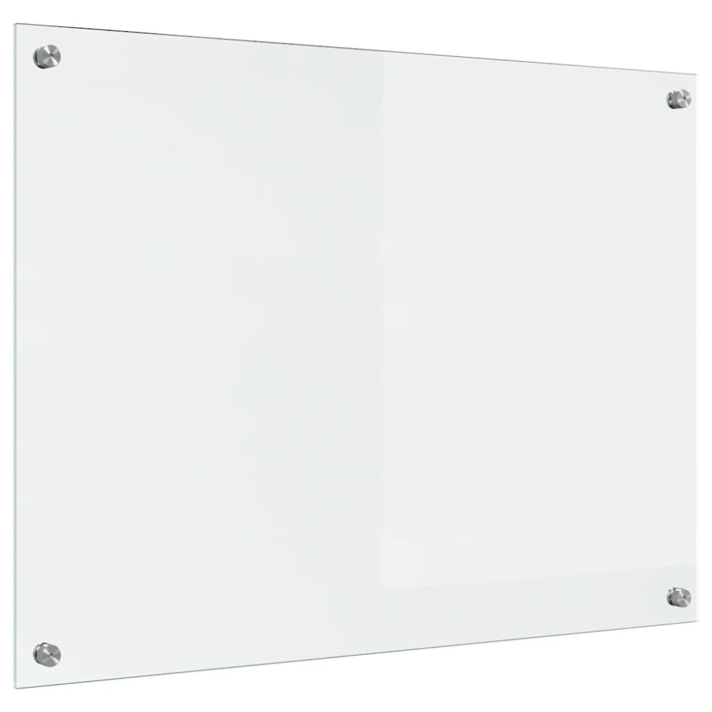 Produktbild för Köksskydd Transparent 80 x 60 cm härdat glas