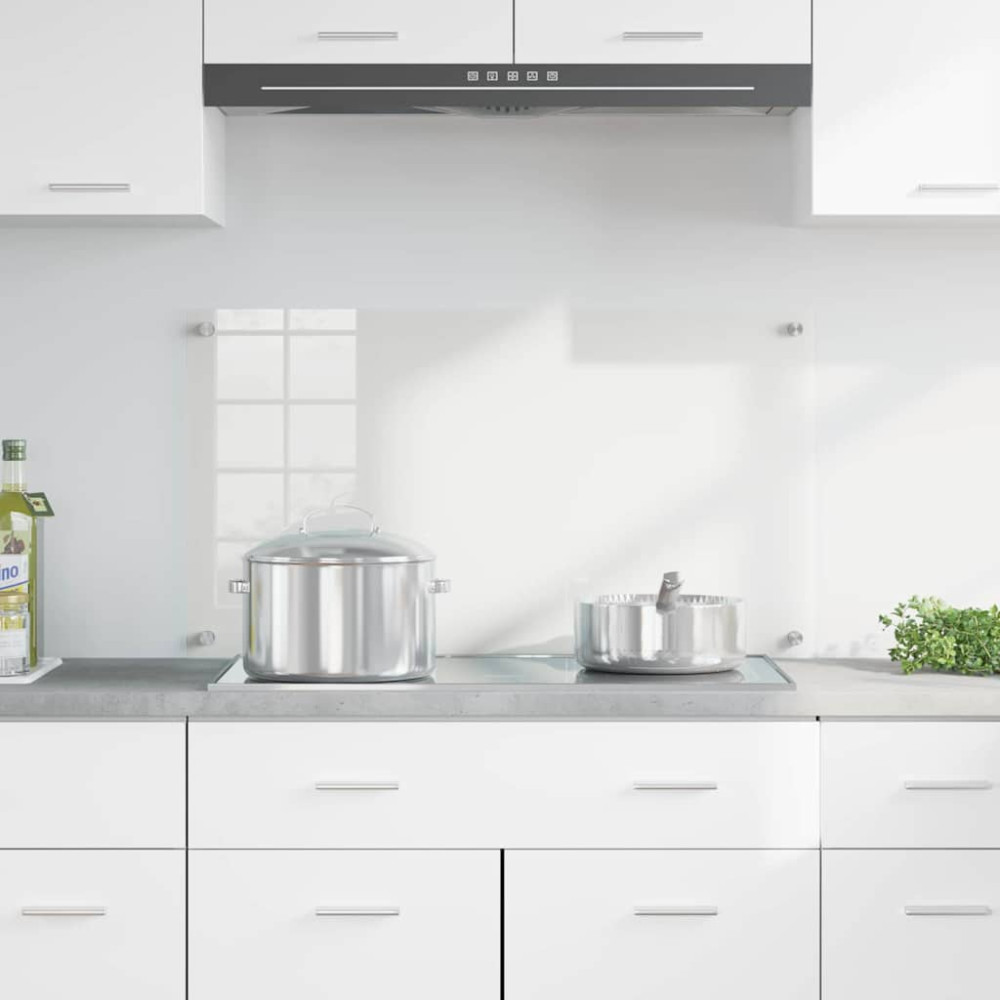 Produktbild för Köksskydd Transparent 90 x 50 cm härdat glas