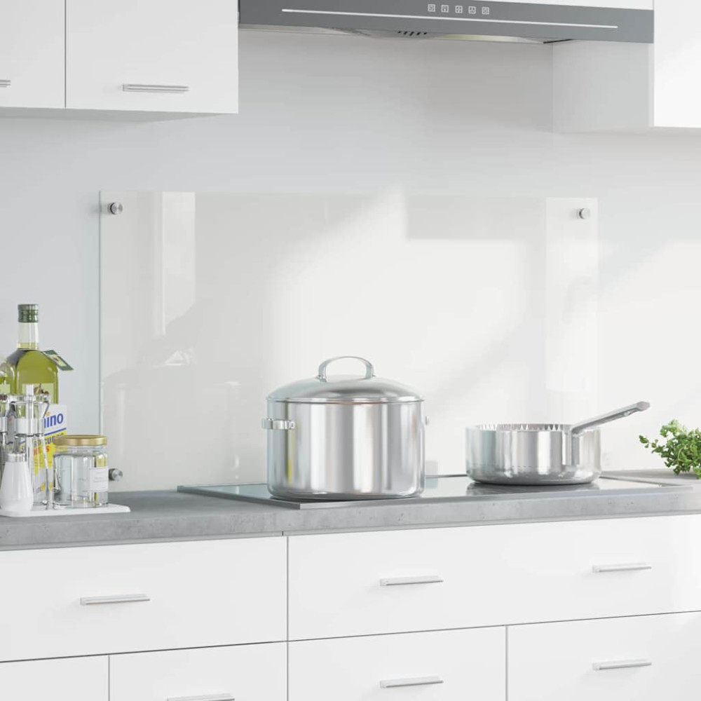 Produktbild för Köksskydd Transparent 100 x 50 cm härdat glas