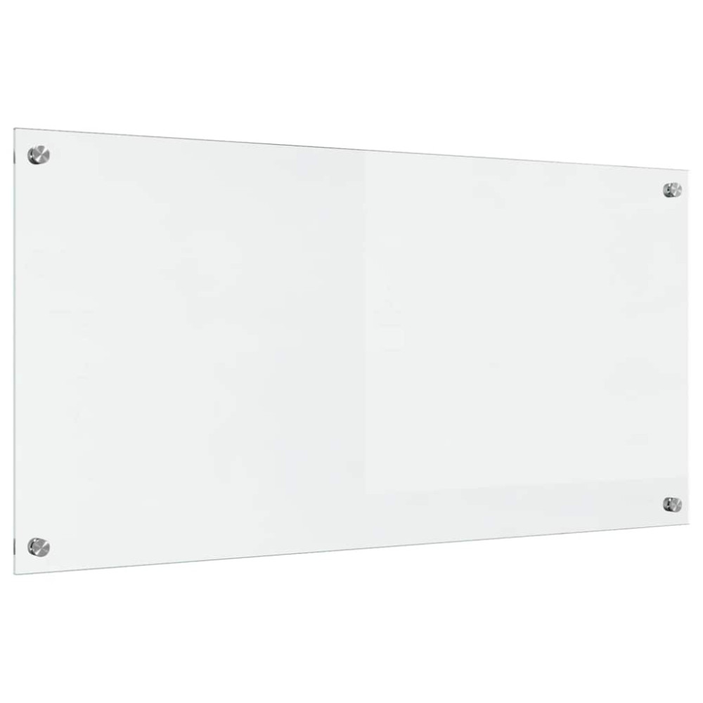 Produktbild för Köksskydd Transparent 100 x 50 cm härdat glas