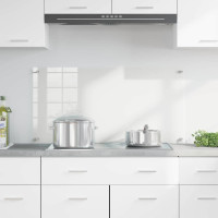 Produktbild för Köksskydd Transparent 100 x 50 cm härdat glas