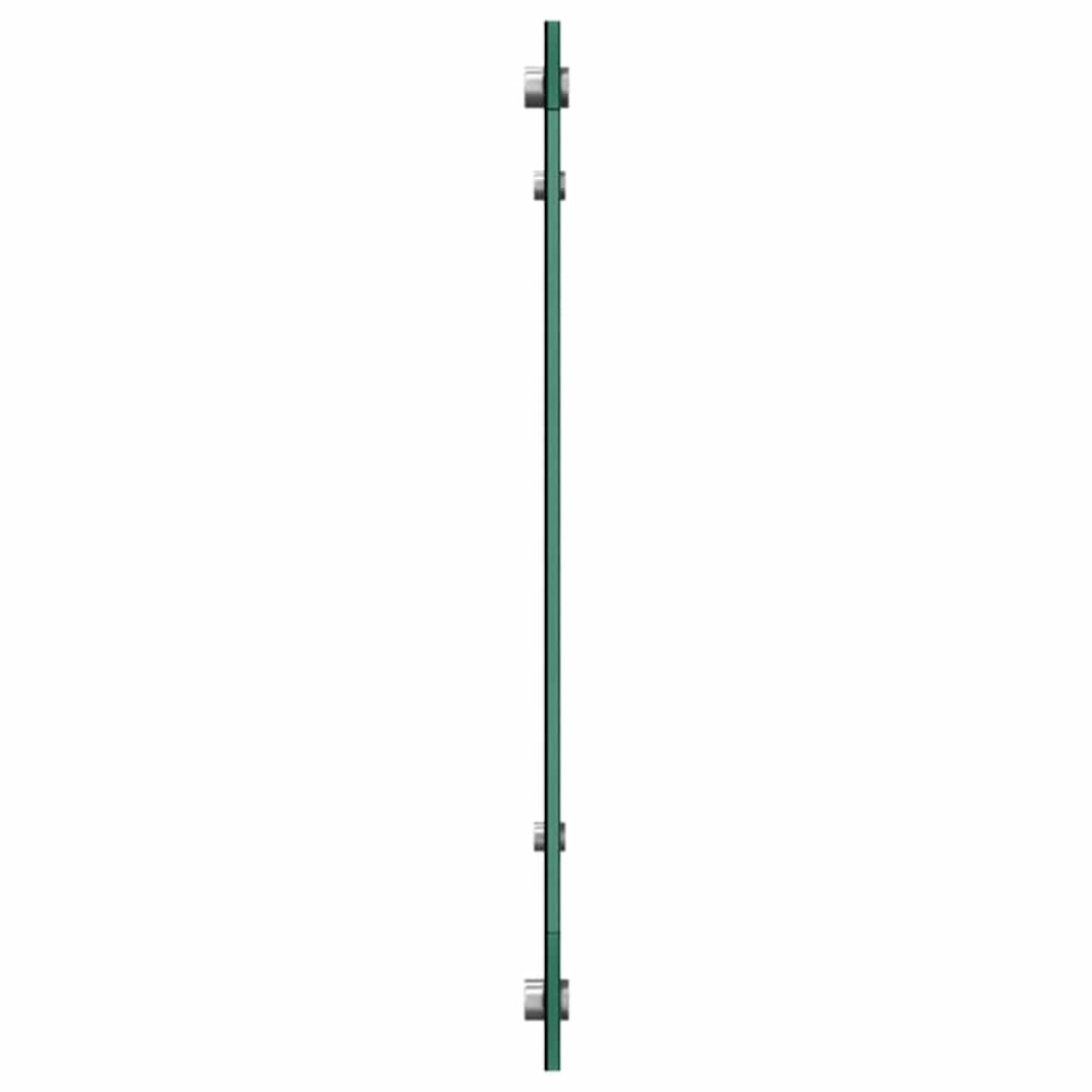Produktbild för Köksskydd Svart 70 x 50 cm härdat glas