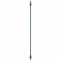 Produktbild för Köksskydd Svart 100 x 60 cm härdat glas