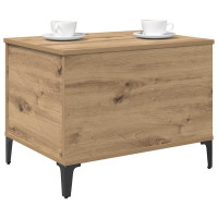 Produktbild för Kaffeebord Artisan Ek 60 x 44,5 x 45 cm Konstruerat trä