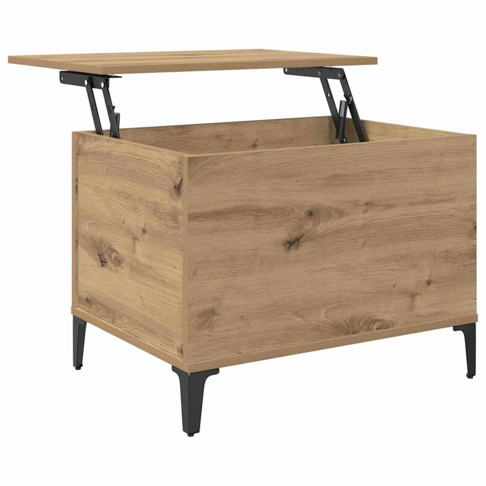 Produktbild för Kaffeebord Artisan Ek 60 x 44,5 x 45 cm Konstruerat trä