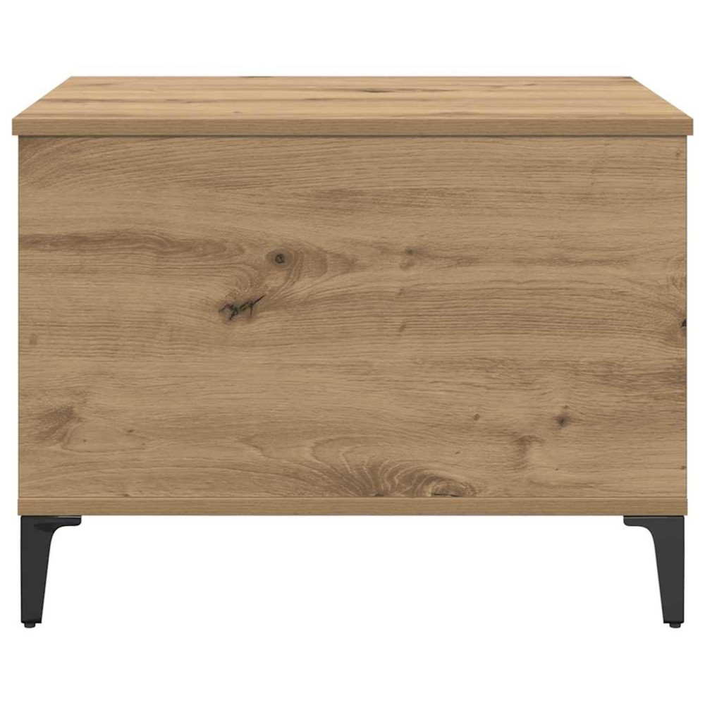 Produktbild för Kaffeebord Artisan Ek 60 x 44,5 x 45 cm Konstruerat trä