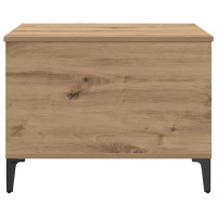 Produktbild för Kaffeebord Artisan Ek 60 x 44,5 x 45 cm Konstruerat trä