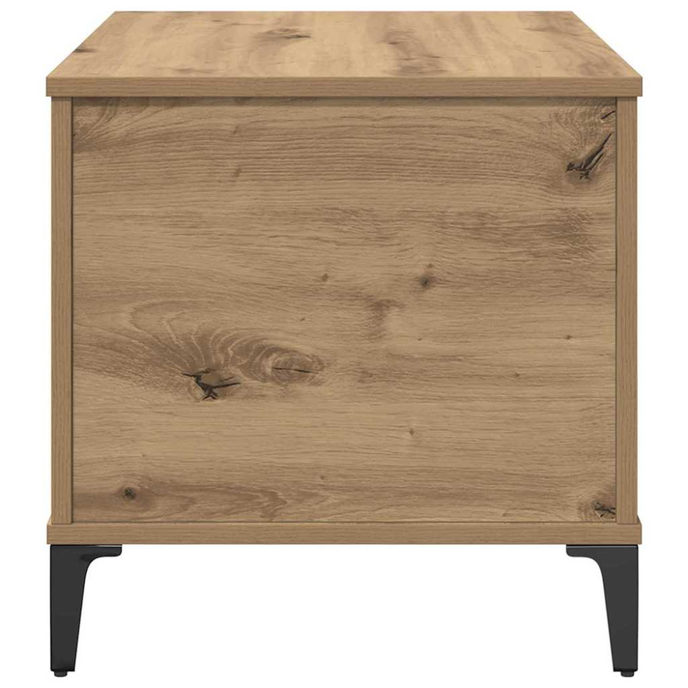 Produktbild för Kaffeebord Artisan Ek 60 x 44,5 x 45 cm Konstruerat trä