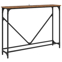Produktbild för Konsolbord Gammalt trä 102 x 23 x 75 cm Konstruerat trä