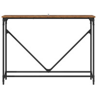 Produktbild för Konsolbord Gammalt trä 102 x 23 x 75 cm Konstruerat trä