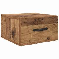 Produktbild för Nattduksbord 2 pcs Gammalt trä 35 x 35 x 20 cm Konstruerat trä