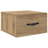 Produktbild för Nattduksbord artisan ek 35 x 35 x 20 cm Konstruerat trä
