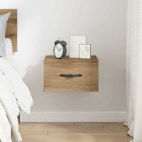 Produktbild för Nattduksbord artisan ek 35 x 35 x 20 cm Konstruerat trä