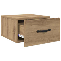 Produktbild för Nattduksbord artisan ek 35 x 35 x 20 cm Konstruerat trä