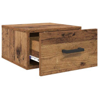 Produktbild för Nattduksbord Gammalt trä 35 x 35 x 20 cm Konstruerat trä