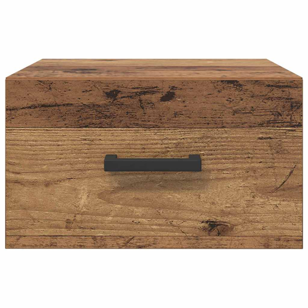 Produktbild för Nattduksbord Gammalt trä 35 x 35 x 20 cm Konstruerat trä
