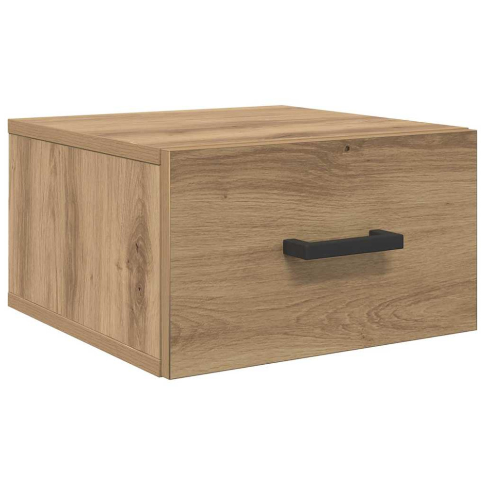 Produktbild för Nattduksbord artisan ek 35 x 35 x 20 cm Konstruerat trä