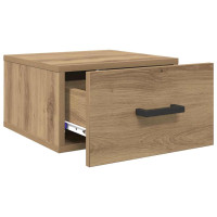 Produktbild för Nattduksbord artisan ek 35 x 35 x 20 cm Konstruerat trä