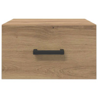 Produktbild för Nattduksbord artisan ek 35 x 35 x 20 cm Konstruerat trä