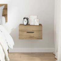 Produktbild för Nattduksbord artisan ek 35 x 35 x 20 cm Konstruerat trä