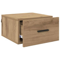 Produktbild för Nattduksbord 2 pcs artisan ek 35 x 35 x 20 cm Konstruerat trä