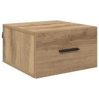 Produktbild för Nattduksbord 2 pcs artisan ek 35 x 35 x 20 cm Konstruerat trä