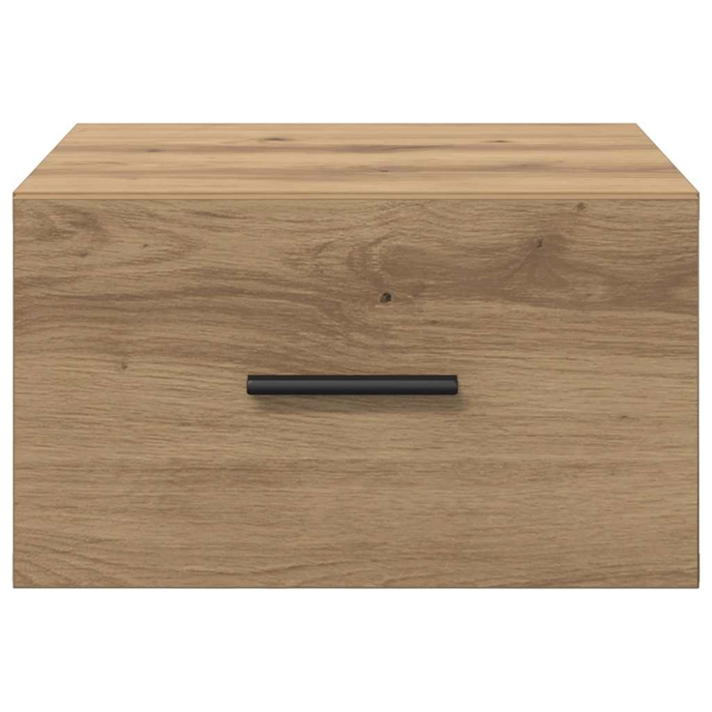 Produktbild för Nattduksbord 2 pcs artisan ek 35 x 35 x 20 cm Konstruerat trä