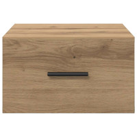 Produktbild för Nattduksbord 2 pcs artisan ek 35 x 35 x 20 cm Konstruerat trä