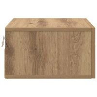 Produktbild för Nattduksbord 2 pcs artisan ek 35 x 35 x 20 cm Konstruerat trä