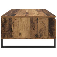 Produktbild för Kaffeebord Gammalt trä 90 x 60 x 35 cm Konstruerat trä