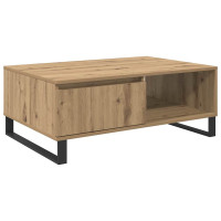Produktbild för Kaffeebord Artisan Ek 90 x 60 x 35 cm Konstruerat trä