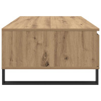 Produktbild för Kaffeebord Artisan Ek 90 x 60 x 35 cm Konstruerat trä