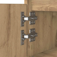 Produktbild för Kaffeebord Artisan Ek 90 x 60 x 35 cm Konstruerat trä