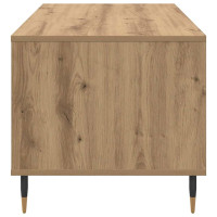 Produktbild för Kaffeebord med låda Artisan Ek 90 x 49 x 45 cm Konstruerat trä