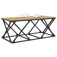 Produktbild för Kaffeebord Artisan Ek 100 x 49 x 40 cm Konstruerat trä