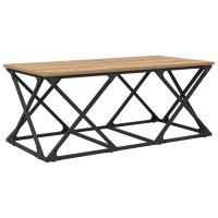 Produktbild för Kaffeebord Artisan Ek 100 x 49 x 40 cm Konstruerat trä