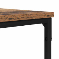 Produktbild för Kaffeebord Gammalt trä 100 x 100 x 40 cm Konstruerat trä