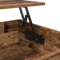 Produktbild för Kaffeebord Gammalt trä 100 x 55 x 48.5 cm Konstruerat trä