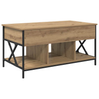 Produktbild för Kaffeebord Artisan Ek 100 x 55 x 48.5 cm Konstruerat trä