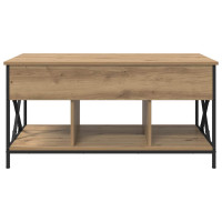 Produktbild för Kaffeebord Artisan Ek 100 x 55 x 48.5 cm Konstruerat trä
