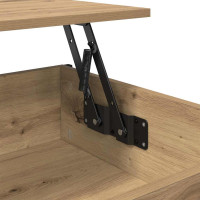 Produktbild för Kaffeebord Artisan Ek 100 x 55 x 48.5 cm Konstruerat trä