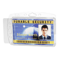 Produktbild för DURABLE korthållare - för 54 x 85 mm - transparent (paket om 10)